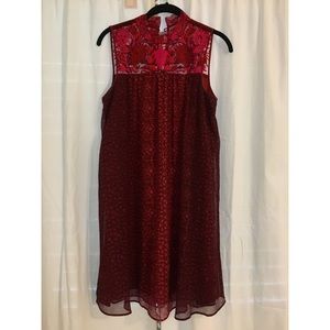Red dress
